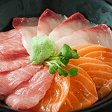 旬のお刺身三点盛り